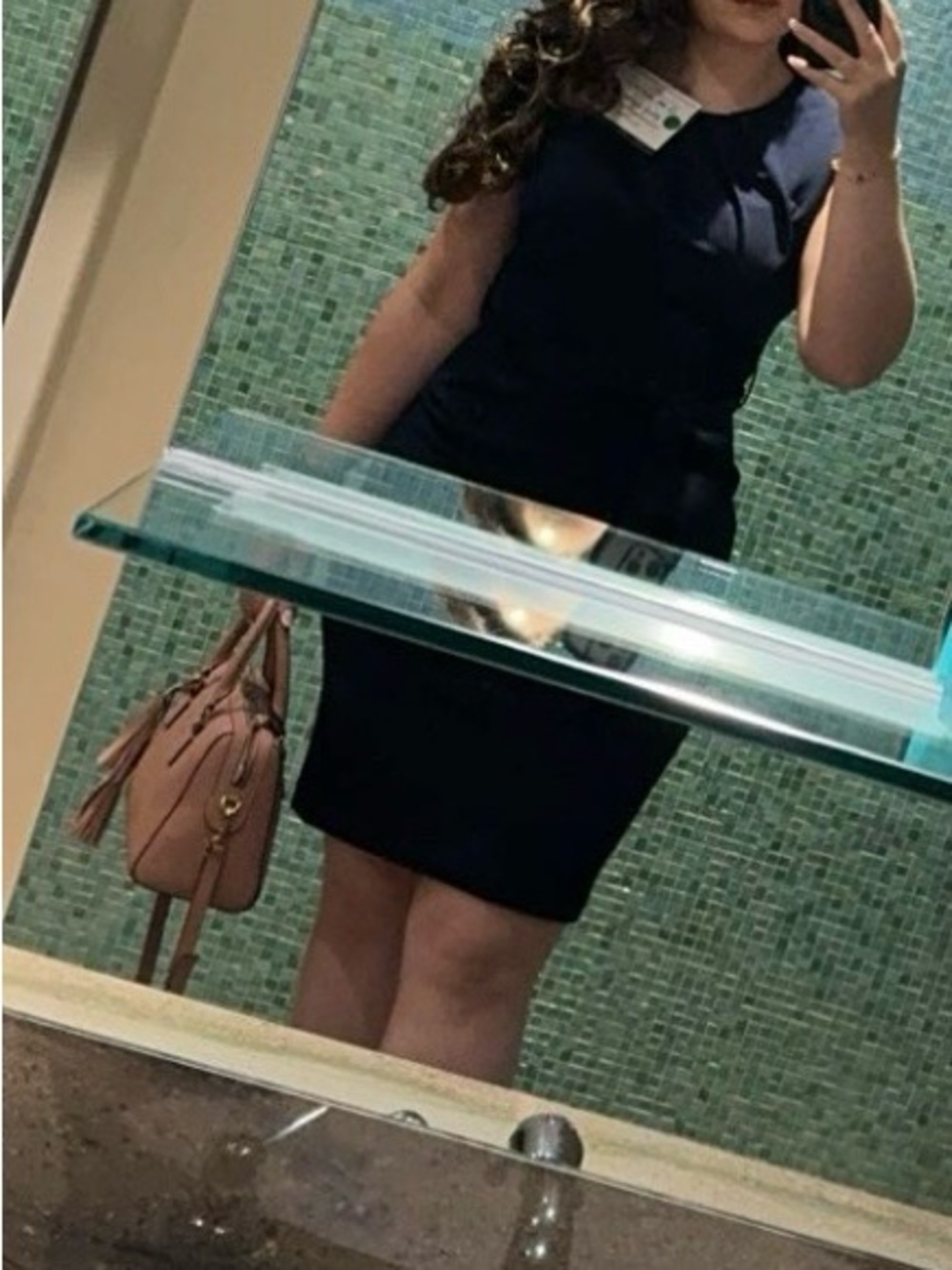 Calvin Klein Navy Blue buisness dress